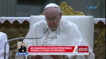 Mga namamahala sa Caritas Internationalis, tinanggal sa puwesto ni Pope Francis | UB