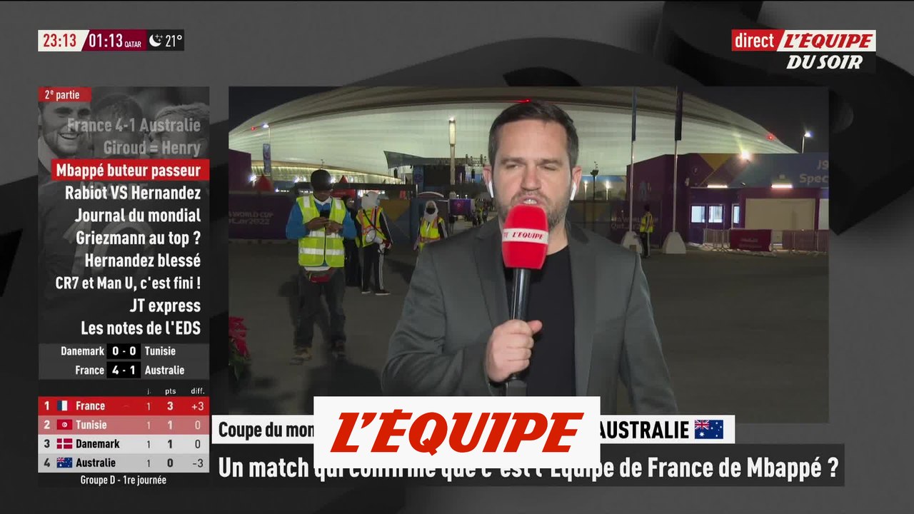 Deschamps : «Je savais que Kylian (Mbappé) serait prêt. C'est sa compétition» - Foot - CM - Bleus