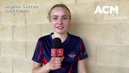 WS Sophie Curran, GWV Rebels, November 2022, Warrnambool Standard