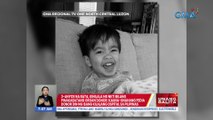 3-anyos na bata, kinilala ng NKTI bilang pinakabatang organ donor, kauna-unahang pedia donor din ng isang kilalang ospital sa Pilipinas | UB