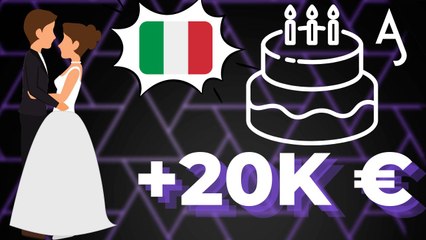 Bono de 20.000 euros para casarse en Italia.… Pero solo por la Iglesia
