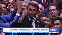 Partido de Bolsonaro pide la anulación parcial de las elecciones que perdió frente a Lula