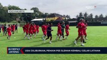 Usai Diliburkan, Pemain PSS Sleman Kembali Gelar Latihan