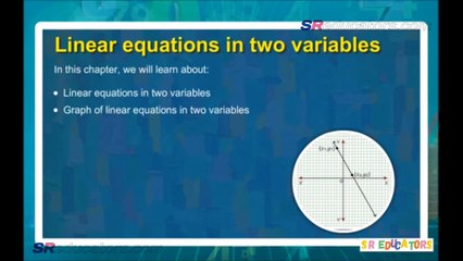 Linear Equation in two variables