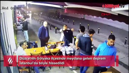 Deprem İstanbul'da böyle hissedildi