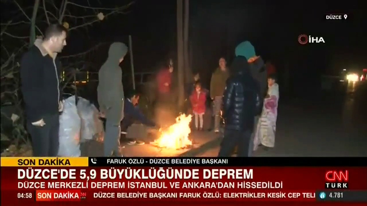 SON DAKİKA... Düzce Belediye Başkanı'ndan deprem açıklaması