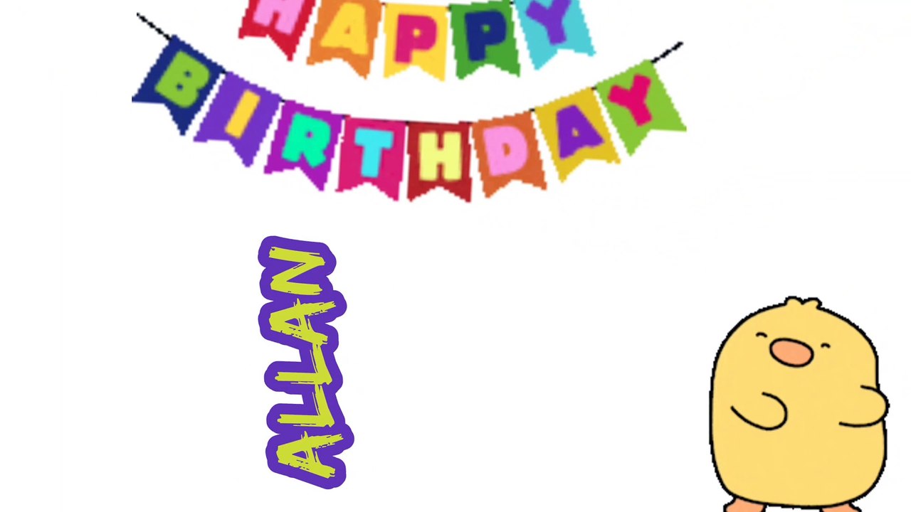 Allan birthday song