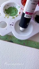 melukis sederhana || painting acrilic