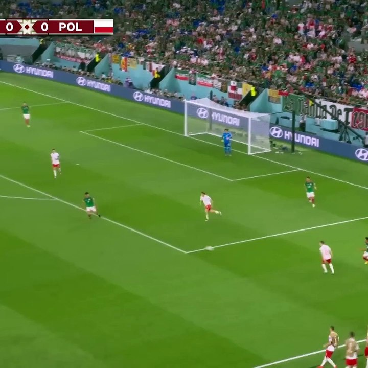 Mexico vs Poland - Highlights FIFA World Cup Qatar 2022 #shorts