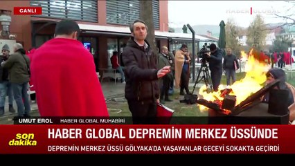 Haber Global depremin merkez üssü Düzce Gölyaka'da