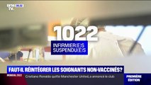 Covid: faut-il réintégrer les soignants non-vaccinés?