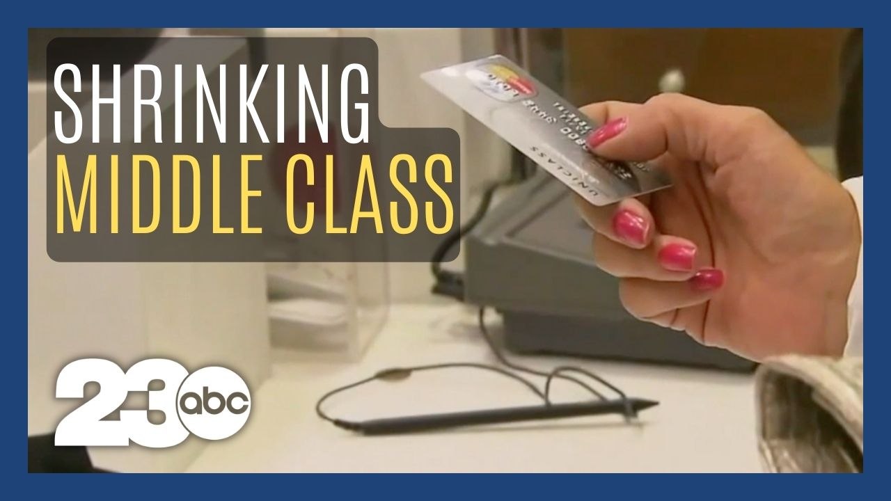 What happens if the middle class ceases to exist in the U.S. economy?