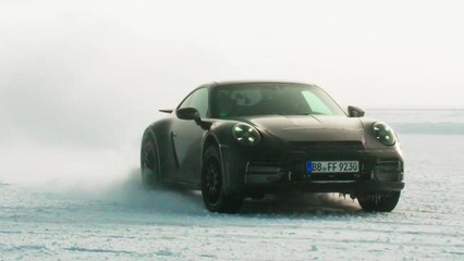 Erprobung des Porsche 911 Dakar