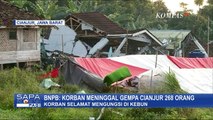 Gempa Cianjur, BNPB Catat 268 Orang Meninggal, Lebih dari 1.000 Luka-Luka dan 6.000 Rumah Rusak