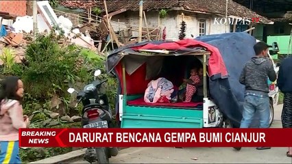 Detik-Detik Jurnalis KompasTV dan Kepala BNPB Rasakan Gempa Susulan di Cianjur
