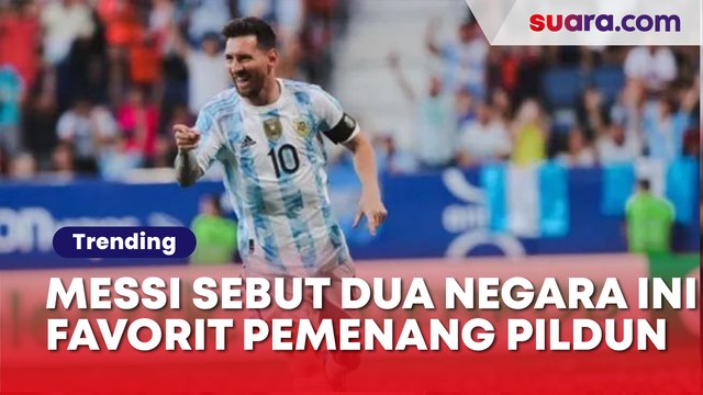 Enggak Nyangka! Messi Sebut Dua Negara Ini Favorit Pemenang Piala Dunia 2022