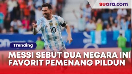 Enggak Nyangka! Messi Sebut Dua Negara Ini Favorit Pemenang Piala Dunia 2022