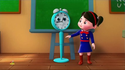 Bana Zamanı Söyle çocuklar Için Okul öncesi Eğitici Tekerleme