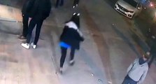 Market çalışanı sıvı yağ çalan hırsızı böyle kovaladı