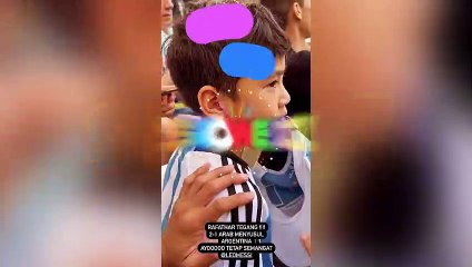 Rafathar Manyun Lihat Argentina Kalah Lawan Arab Saudi