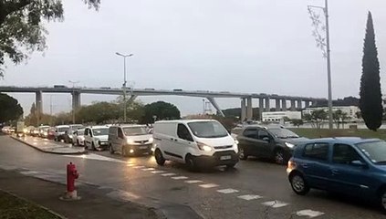 A55-Martigues : Jonquières saturé !