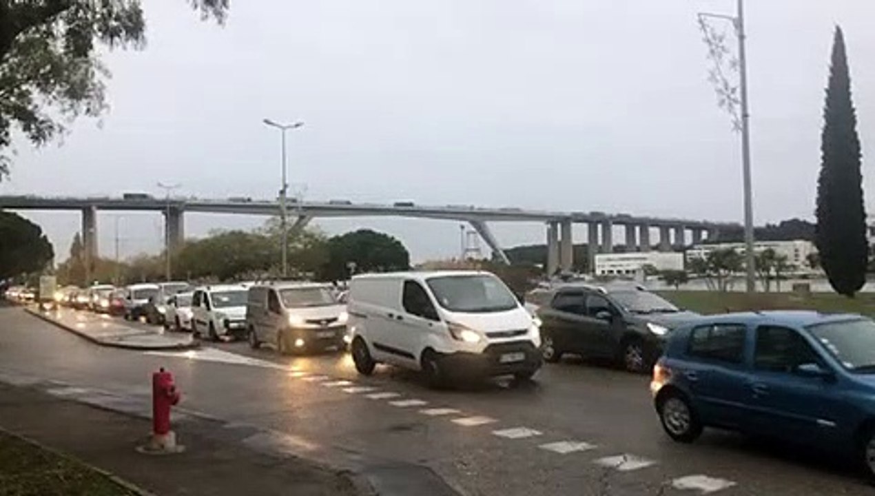 A55-Martigues : Jonquières saturé !