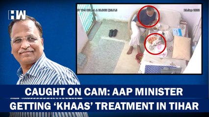 First "Massage",Then Satyendar Jain Getting "Luxury Meal" In Tihar After Claims of Losing 28kgWeight