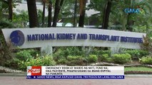 Emergency room at wards ng NKTI, puno na; Mga pasyente, pinapayuhang sa ibang ospital na pumunta | 24 Oras News Alert