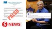 Zahid rubbishes statement of him resigning as BN chairman, Umno president as fake news
