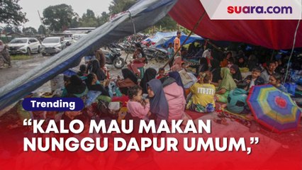Warga Cianjur Ngeluh Distribusi Bantuan Belum Rata, Masih Makan Hasil Sumbangan Warga