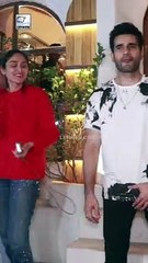 Karan Tacker & Poorna Patel Posed For Paps In Bandra❤️