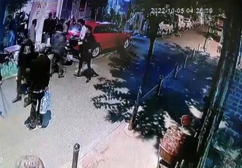 İstanbul'da kuryelerin silahlı kavgası kameraya yansıdı: İş yerini basıp kurşun yağdırdı