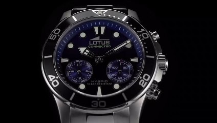 Alta tecnología, innovación y elegancia con el nuevo reloj Lotus Connected