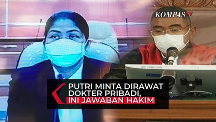 Putri Candrawathi Minta Dirawat Dokter Pribadi, Ini Jawaban Hakim