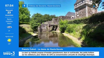 23/11/2022 - Le 6/9 de France Bleu Loire Océan en vidéo