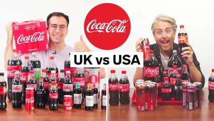 Comparing Coca-Cola: US vs UK