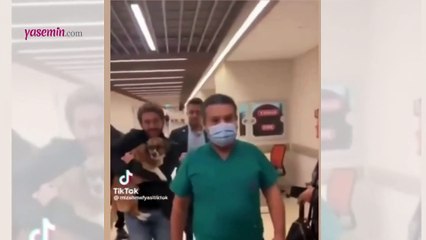 Sergen Deveci kazadan sonra köpeği Sherlock ile buluştu!