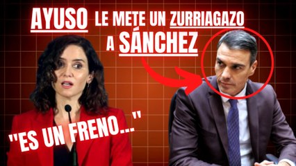 AYUSO no se corta y le mete un ZURRIAGAZO a SÁNCHEZ por IMPONER un nuevo impuesto