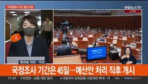 이태원 참사 국정조사 전격 합의…예산처리 직후 개시