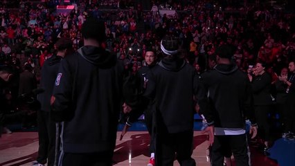 Скачать видео: Simmons booed in losing return to the 76ers