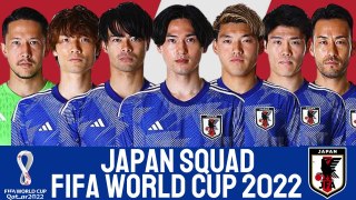 JAPAN Official Squad World Cup 2022 | FIFA World Cup 2022