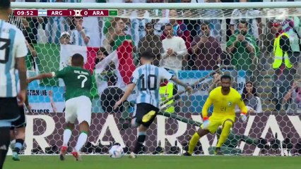 Résumé Argentine - Arabie Saoudite (1-2)