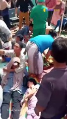 CIANJUR EARTHQUAKE VICTIMS_ 162 dead, thousands of refugees