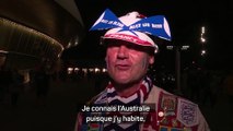 France - Des supporters aux anges et tous fans de Giroud