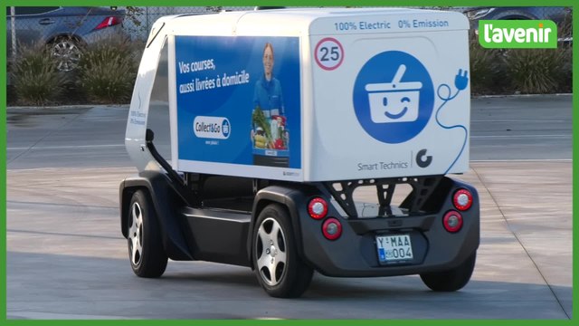 Colruyt teste la livraison avec un véhicule autonome