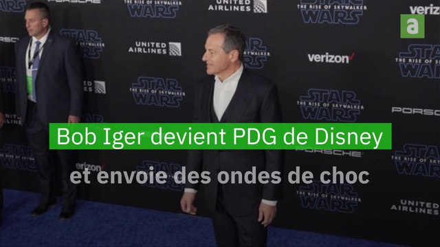 Bob Iger devient PDG de Disney et envoie des ondes de choc à l'industrie