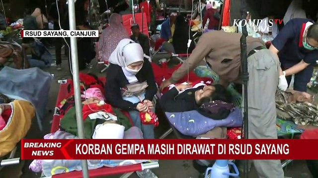 Sejumlah Pasien Korban Gempa di RSUD Sayang Cianjur Berangsur Membaik