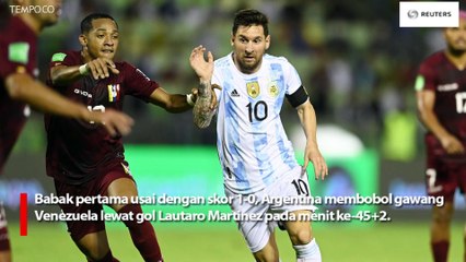 Kualifikasi Piala Dunia 2022, Venezuela vs Argentina Tim Tango Menang 3-1