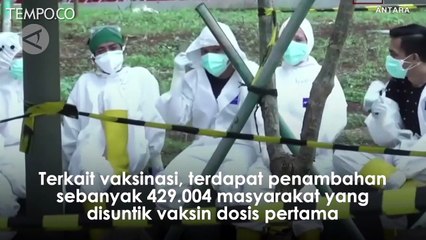 Kasus Positif Covid-19 Bertambah 5.403, Kematian Bertambah 392 Orang