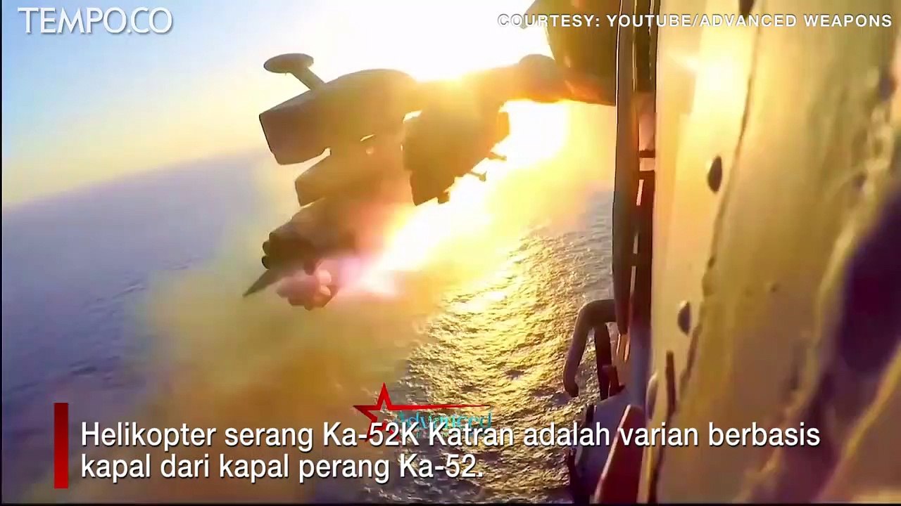 Kecanggihan Helikopter Serang Ka-52K Katran Rusia, yang akan Dibeli Cina